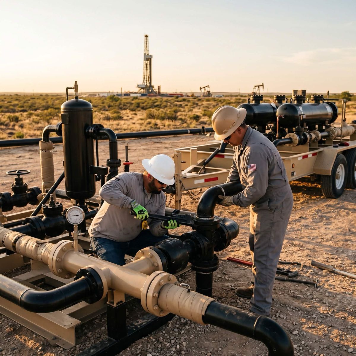 SLB's Margin Problem and Liberty's $505 Million Power Bet: OFS Repricing at $95 WTI