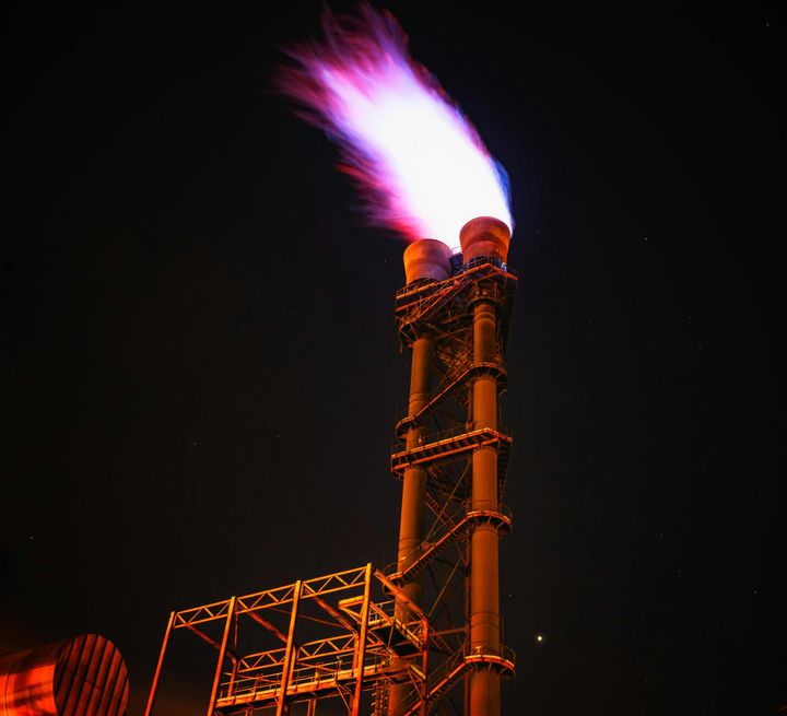 Natural gas processing facility and pipeline, LNG export terminal