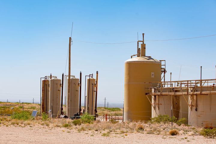Legacy production facility on Permian Basin caprock