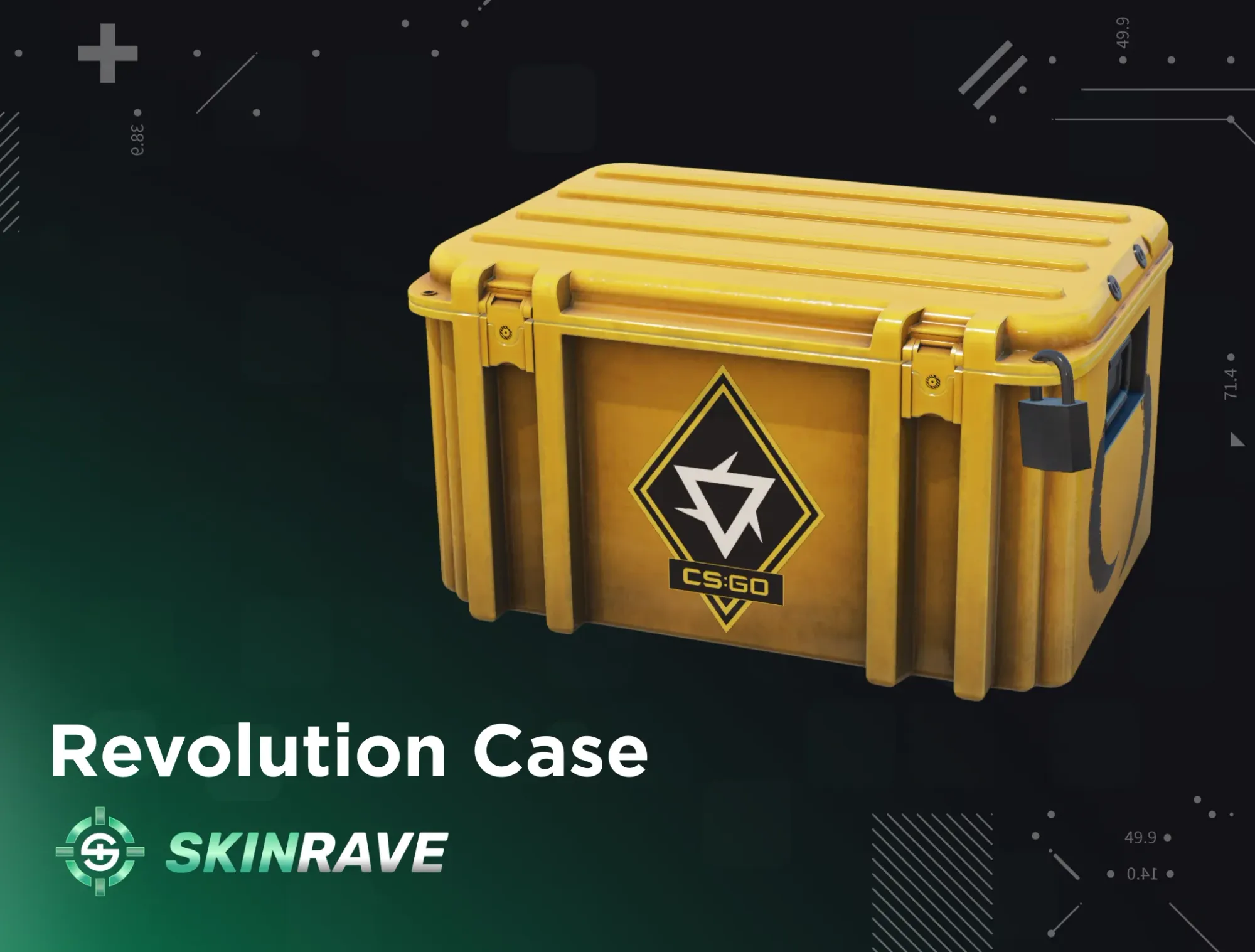 Revolution Case, a cheap CSGO case still available and affordable in CS2