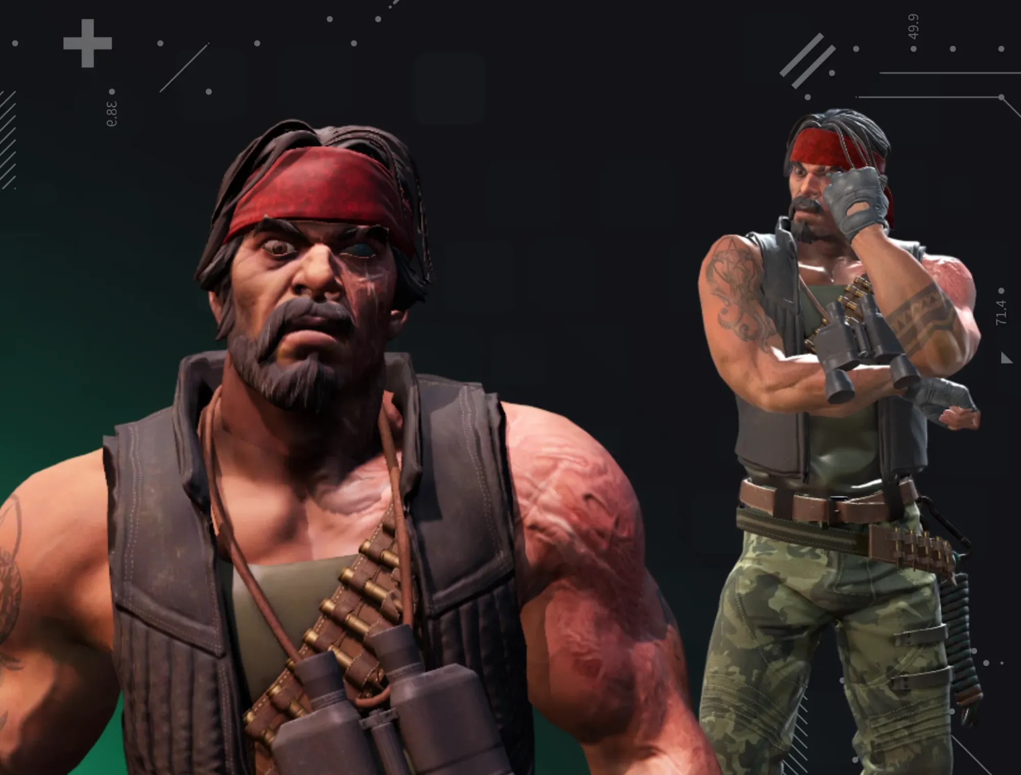 Image showing Crasswater The Forgotten | Guerrilla Warfare visuals in hi camo suit