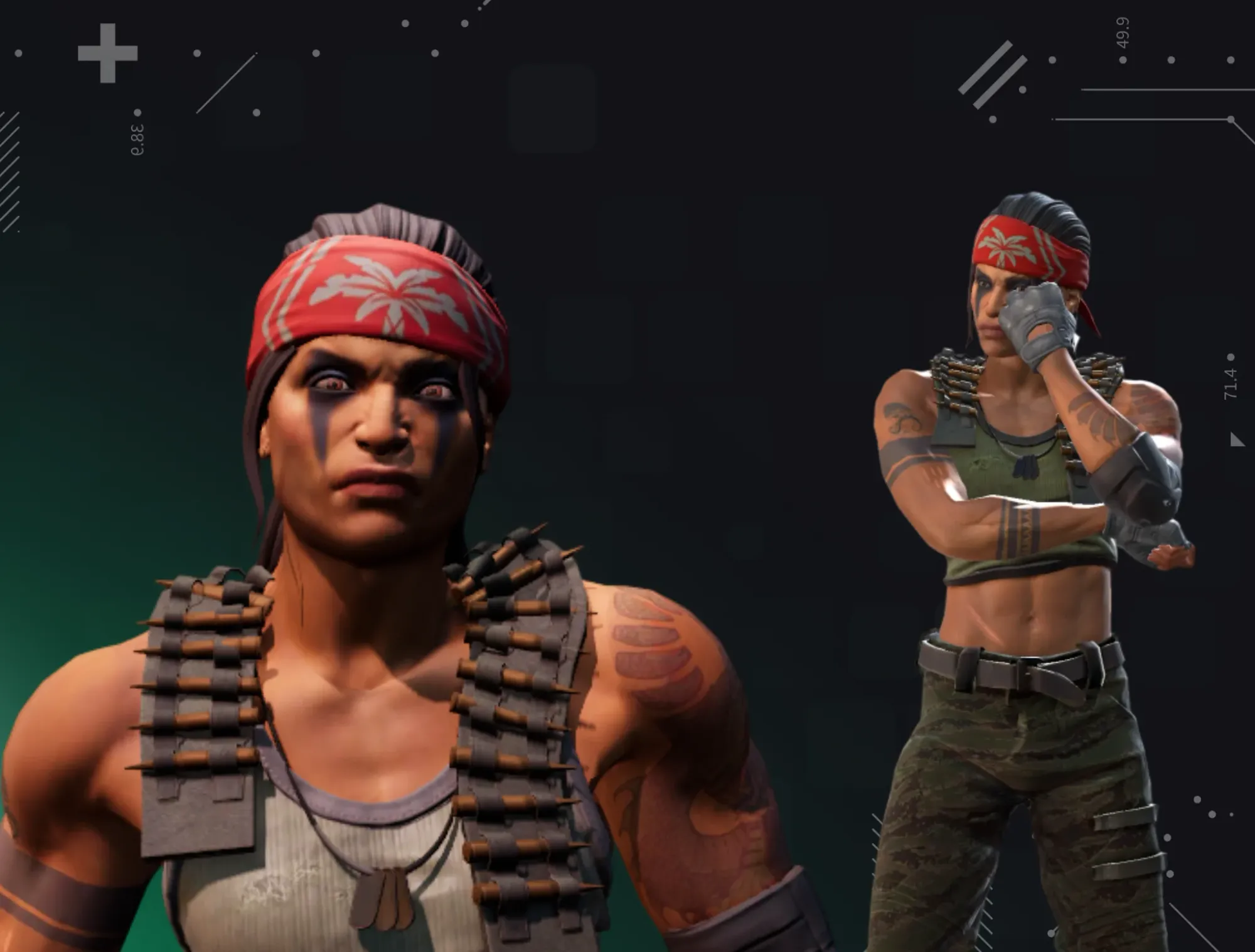 Image of Vypa Sista of the Revolution | Guerrilla Warfare visuals: face and body
