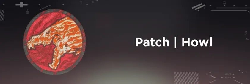CS2 Patch Howl on a grey background