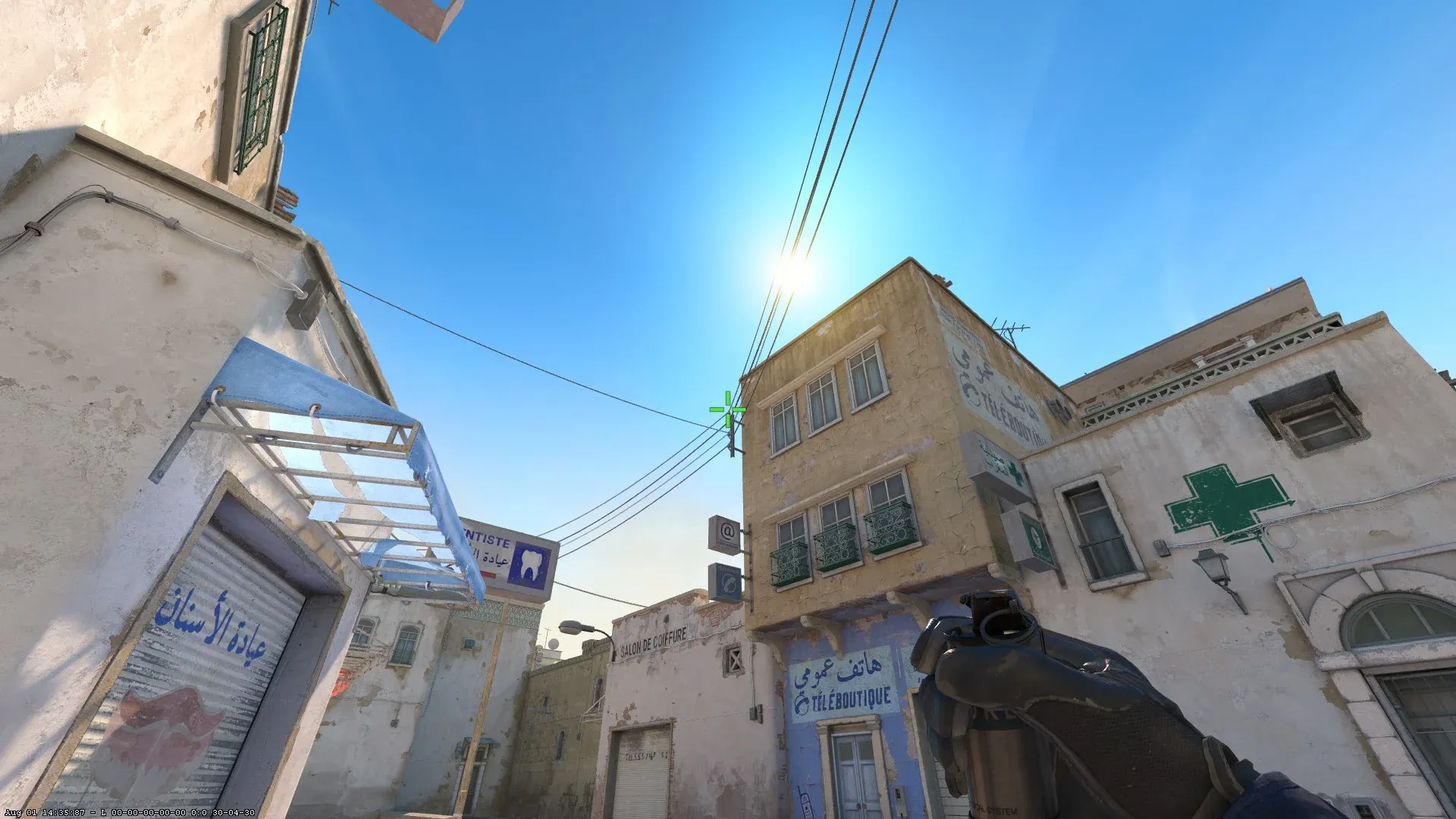 CS2 Dust 2 Long smoke for CTs from CT-Car to Long Doors