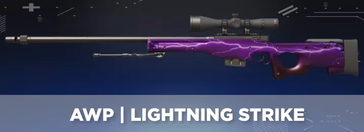 CS2 skin with a cool flavor text.