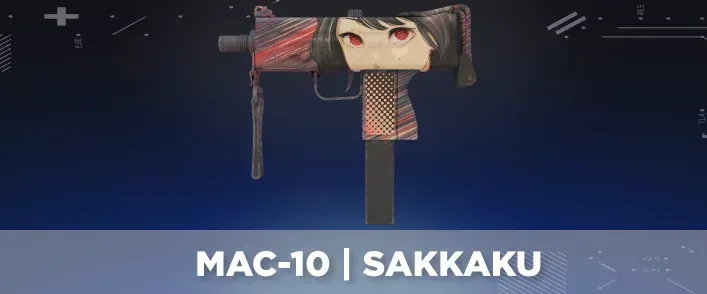 CS2 skin with a cool flavor text.
