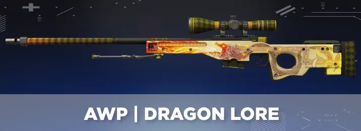 CS2 skin with a cool flavor text.