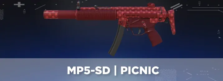 CS2 skin with a cool flavor text.