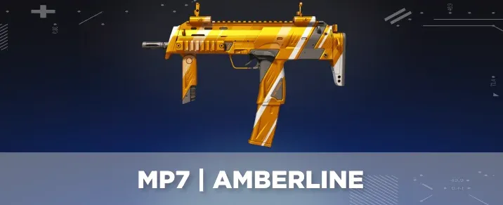 CS2 skin with a cool flavor text.
