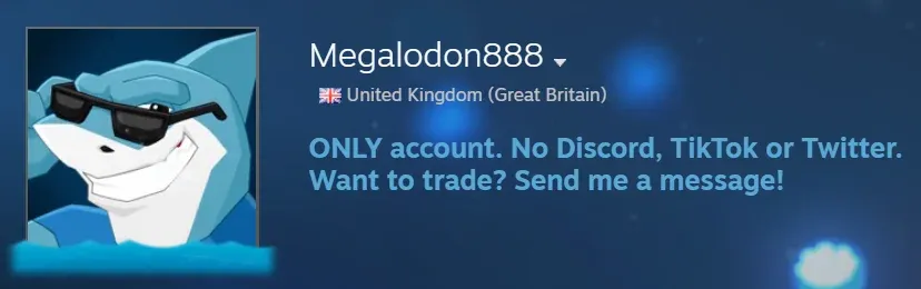 Megalodon888 top 6 most expesnive cs2 inventory steam profile