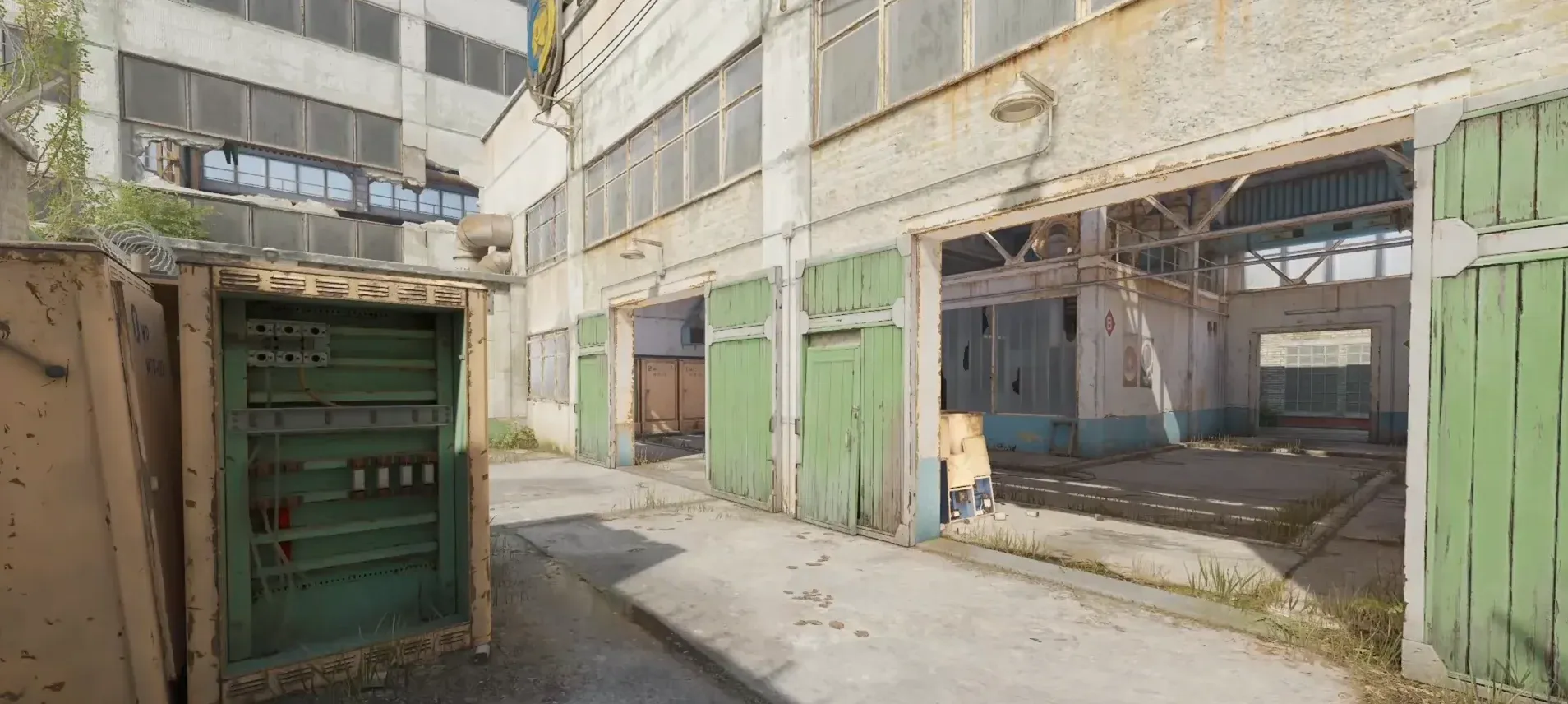 Sun Room on B-Site with Toxic, Flashing Window and Dumpster on Cache CS2 Map