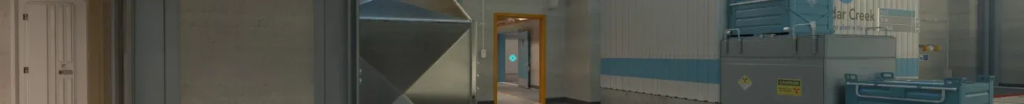 Pro player KSCERATO's crosshair with CS2 map Nuke in the background.