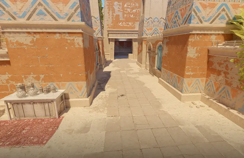 Mid with Bridge, Double Doors, Top Mid, and more on CS2 Anubis Map