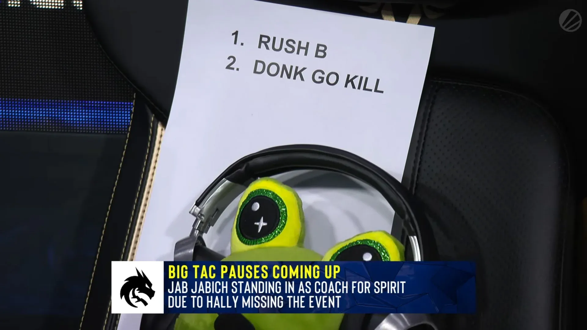 CS2 team spirit coach Jab Jabich's strategy.