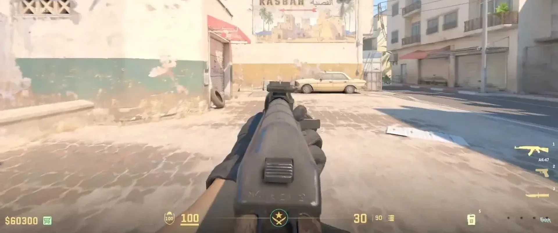 CS2 Viewmodel settings where you can move your gun placement