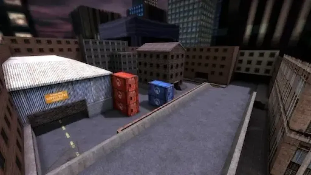 Picture featuring CS 1.6 cs_assault city background