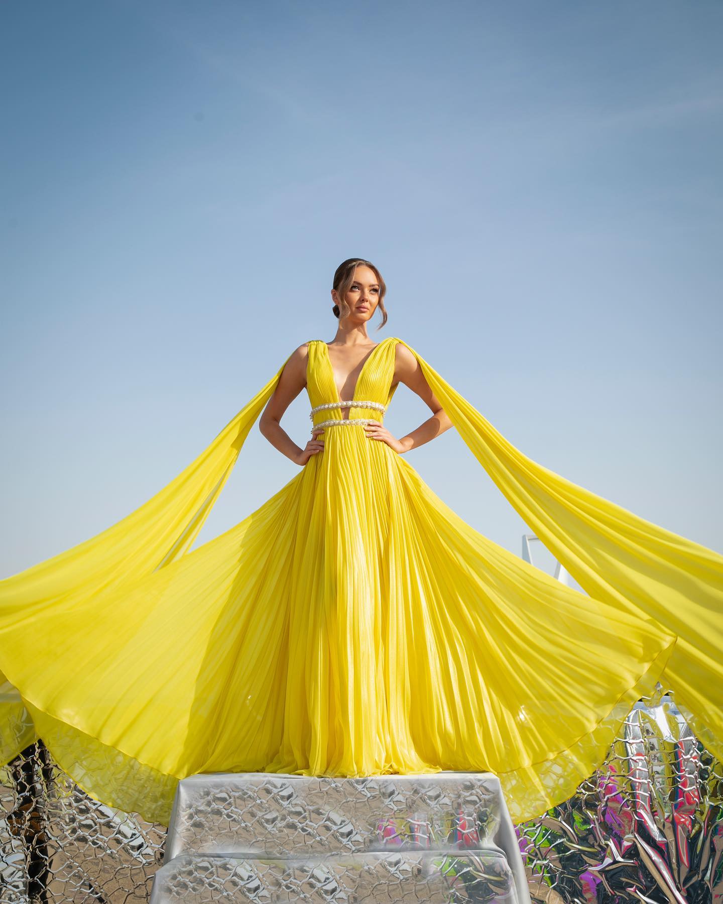 Eman AlAjlan’s philosophy is deeply rooted in the fusion of classic elegance with modern sensibilities.