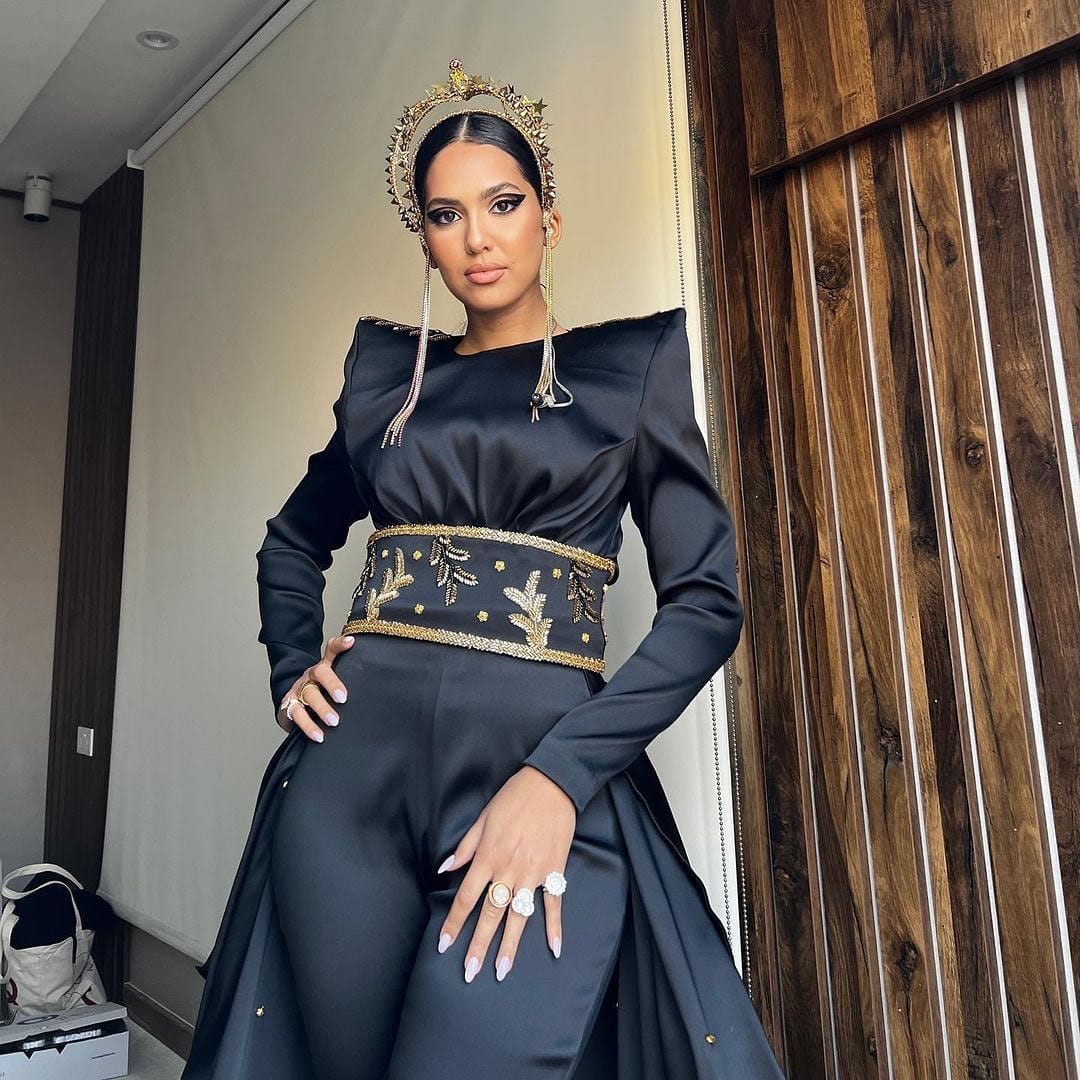 One of AlAjlan’s greatest strengths lies in her ability to blend Saudi heritage with contemporary