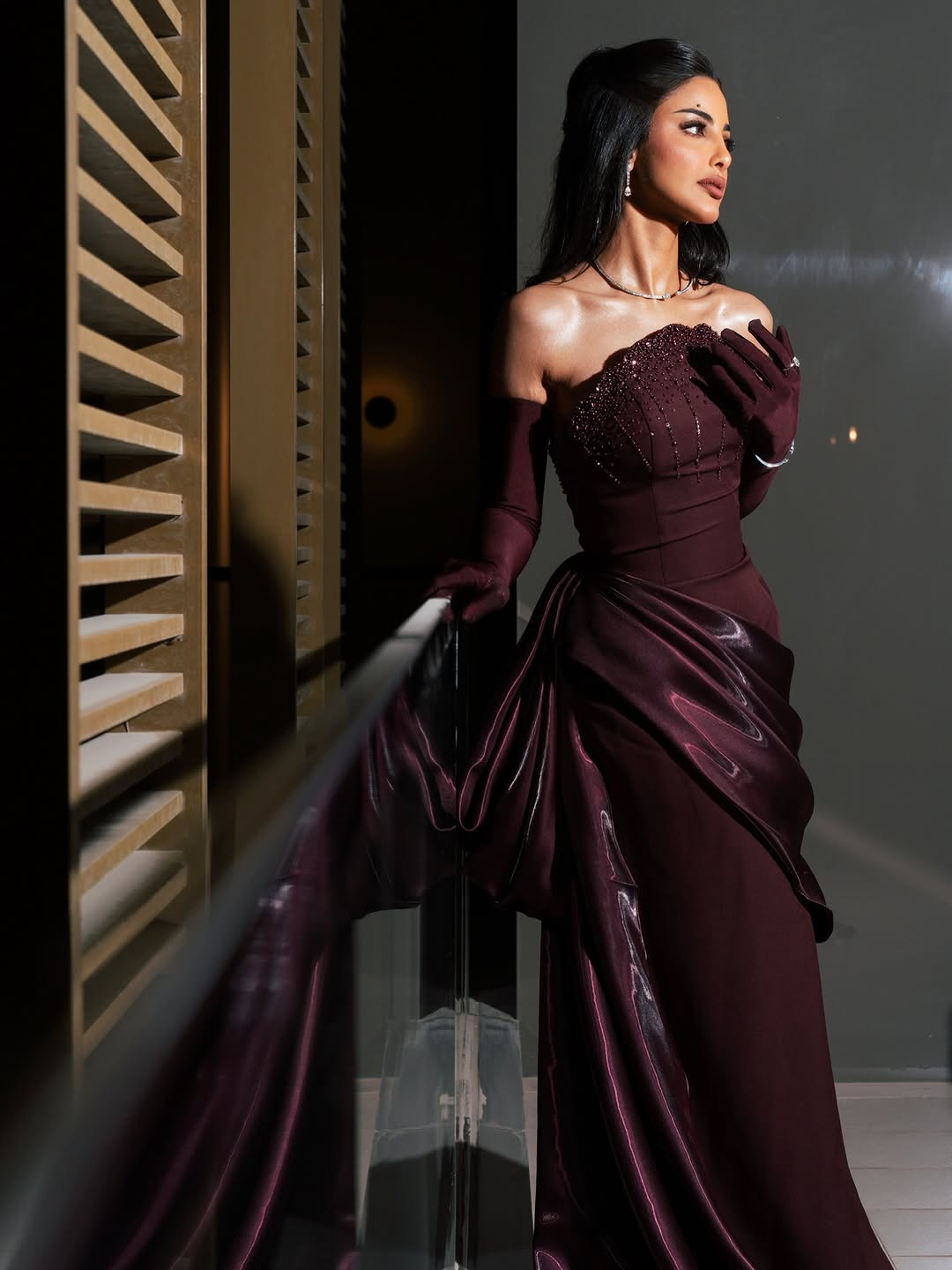 Lama Abdullwahab in Waad Aloqaili Couture, Joy Awards 2026.