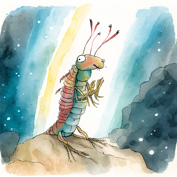 Becoming a praying mantis