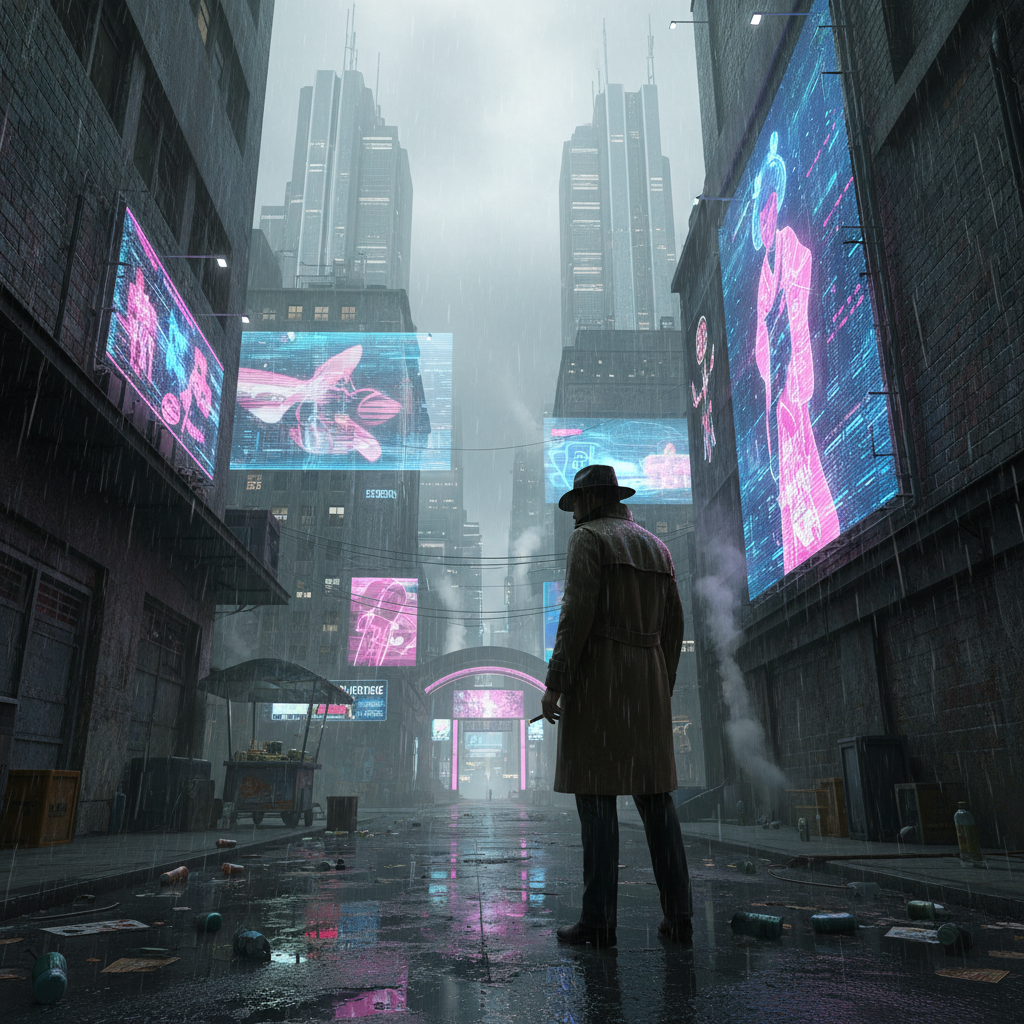 Novels of the Singing Star — Cyber-Noir — Lore & Preview