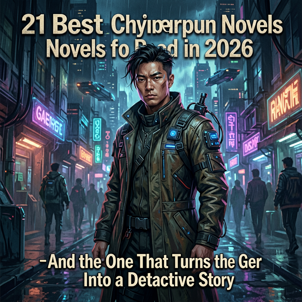 21 Best Cyberpunk Novels to Read in 2026 — And the One That Turns the Genre Into a Detective Story