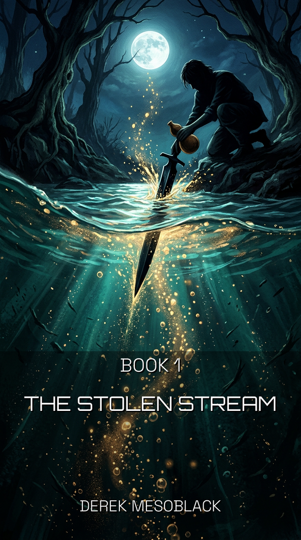 The Stolen Stream — dystopian digital landscape