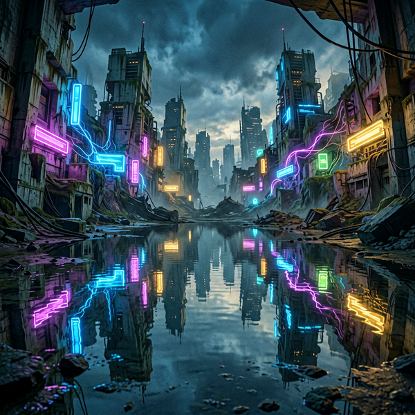The Evolution of Technology in Neon Grave: From Neural Chips to the Drowned City