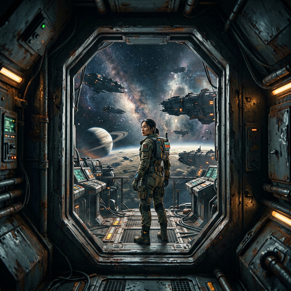 The Stolen Stream book cover art showing temporal capitalism sci-fi themes