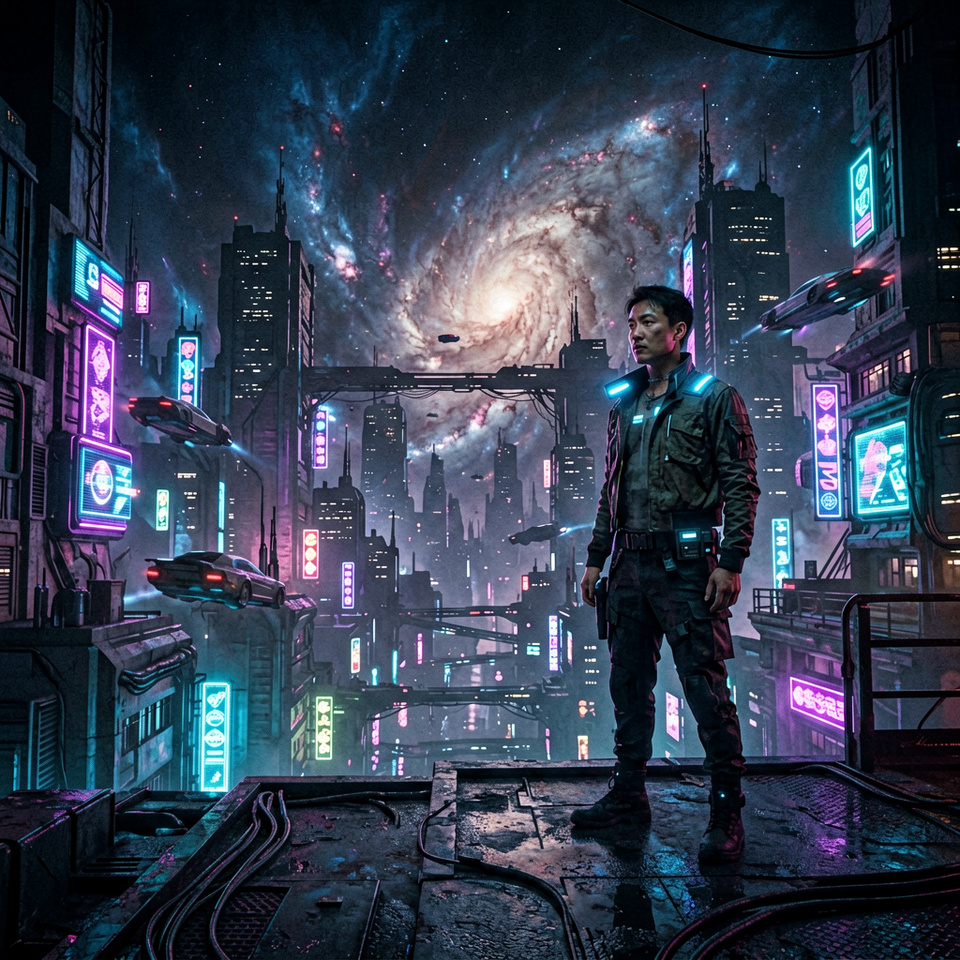 How Neon Grave Masterfully Blends Cyberpunk with Noir in a Dystopian Future