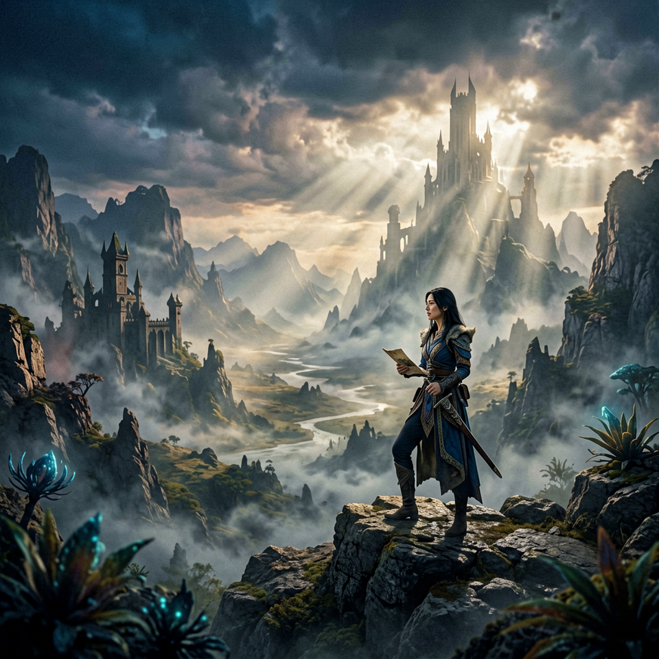 7 Engaging Dark Fantasy Books with Game Mechanics