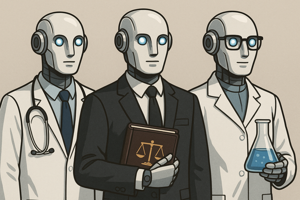 Why LLMs Shouldn't Play Doctor, Lawyer, or Scientist