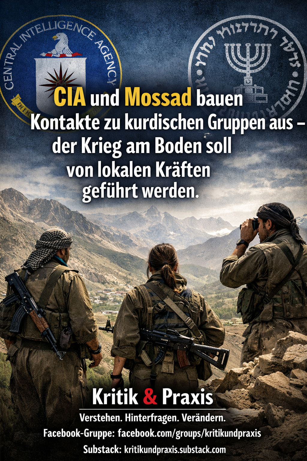 Die kurdische Karte

Die Vorstellung ist strategisch verlockend: Warum Washington und Jerusalem auf eine zweite Front gegen den Iran setzen – und warum sie militärisch kaum ausreichen dürfte