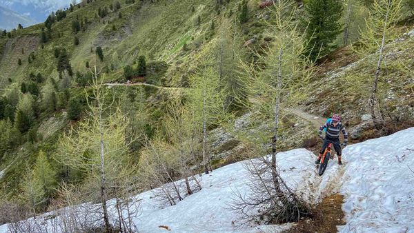 Winterbetrieb von MTB-Trails unter Klimawandel-Bedingungen