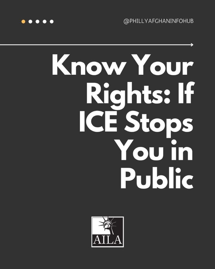 Know Your Rights; If ICE stops you in public