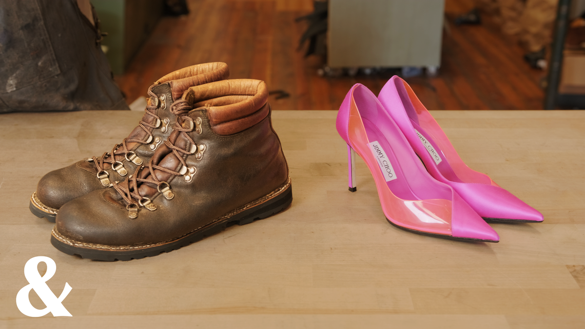 An Afternoon Repairing Shoes with Cobbler Mike Heimall