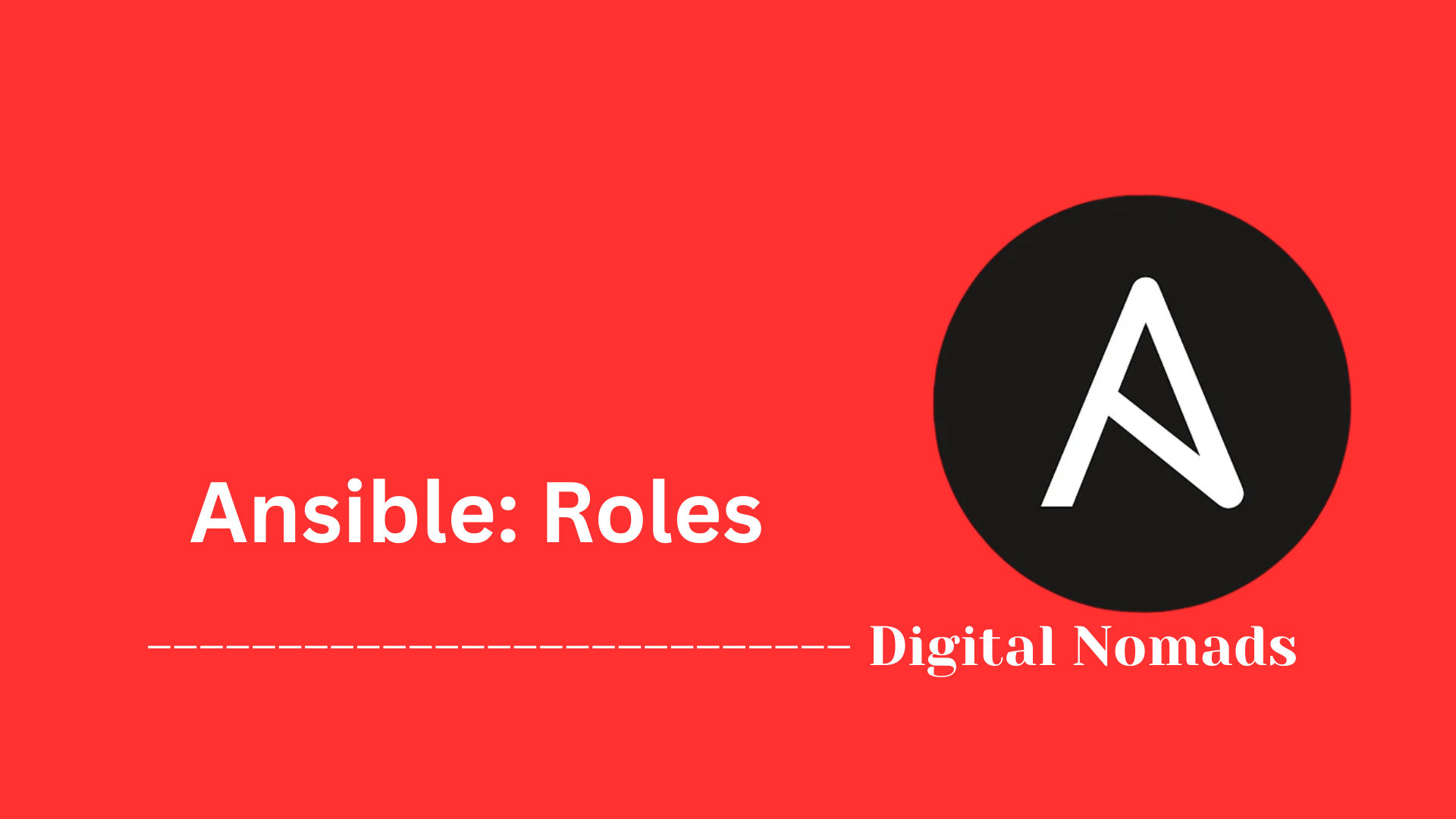 Ansible: Roles