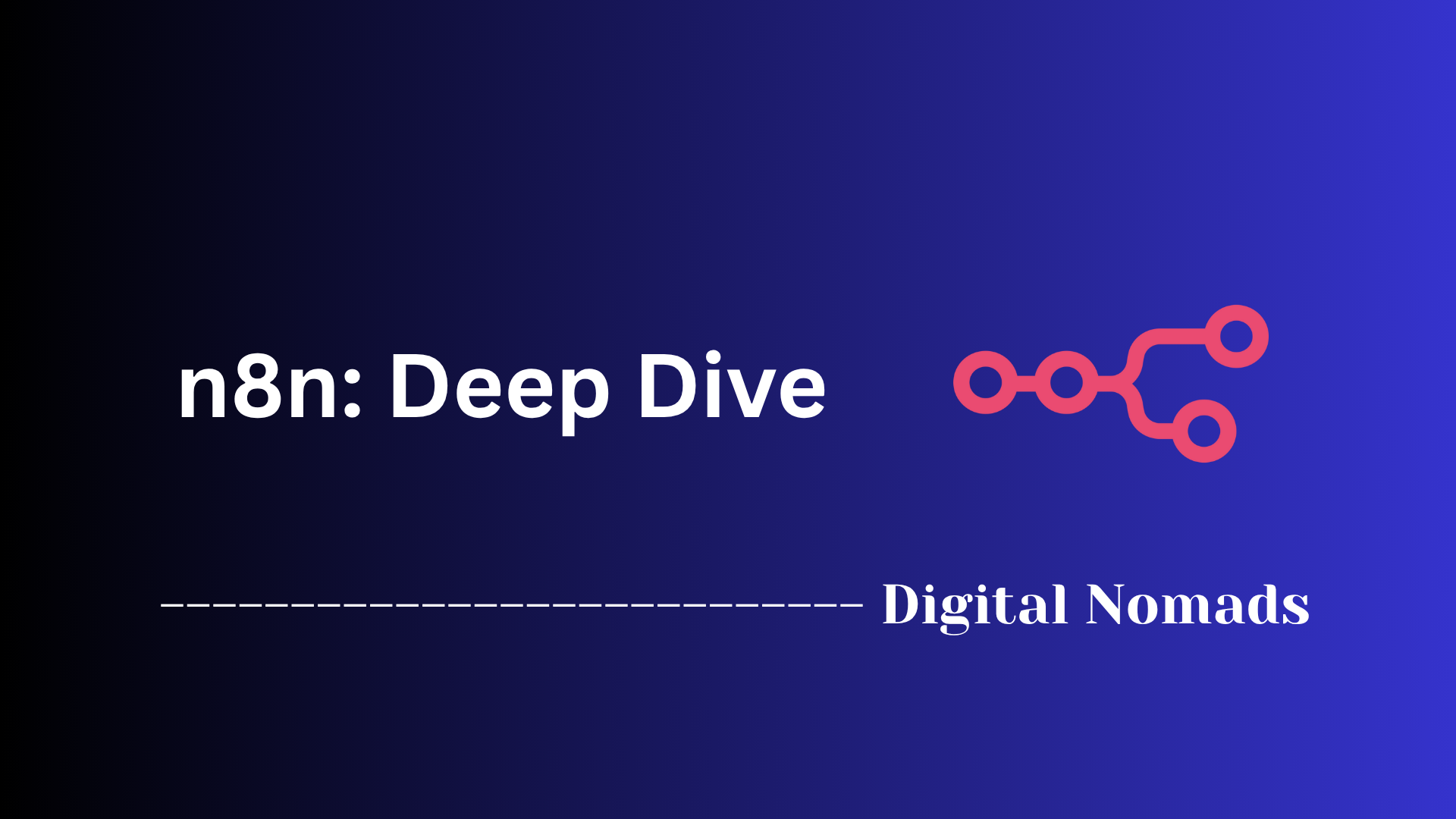 N8N Automation Workflow: Deep Dive