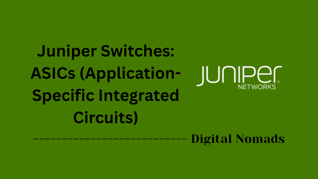 Juniper Switches: ASICs (Application-Specific Integrated Circuits)