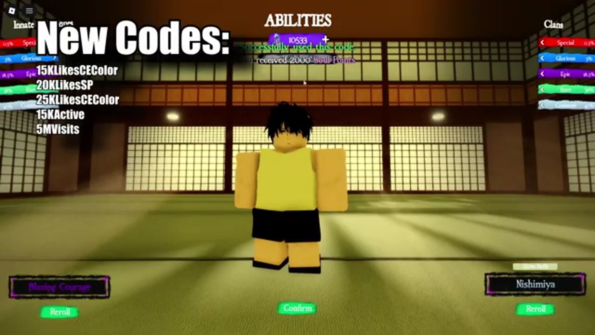 Narrator: But basically we got 20k likes SP, that gives 2k Soul Points.