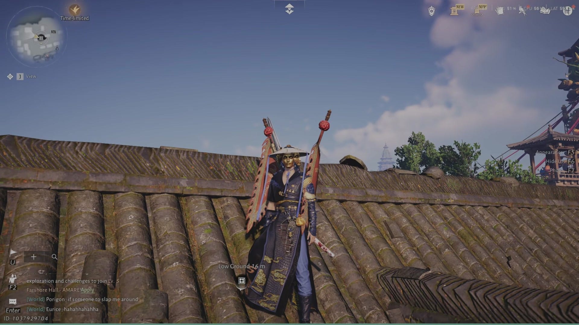 The narrator opens the Wandering Paths menu. He clicks on Outpost Challenge and selects the Still Shore outpost on the map. The rewards