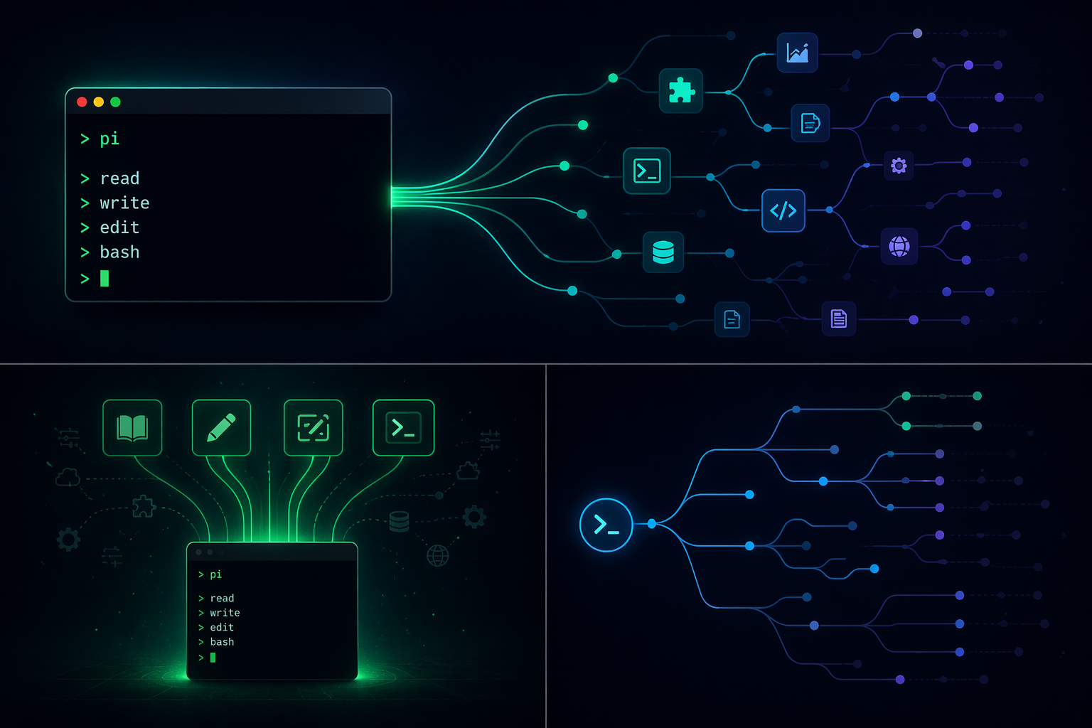 Pi coding agent: The minimal terminal harness you extend yourself