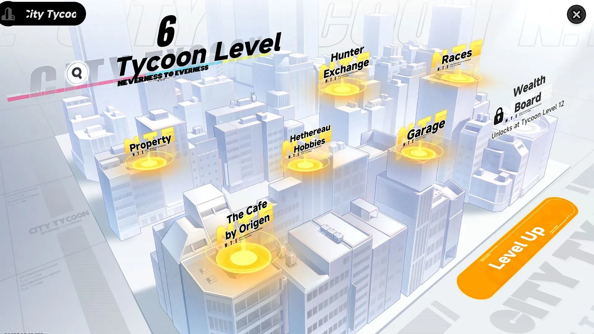 NTE City Tycoon Levels, Rewards, and How to Get Chiz for Free