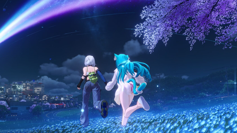 Neverness to Everness Furry Character: Skia, the Half-Wolf Lieutenant of ETD-4