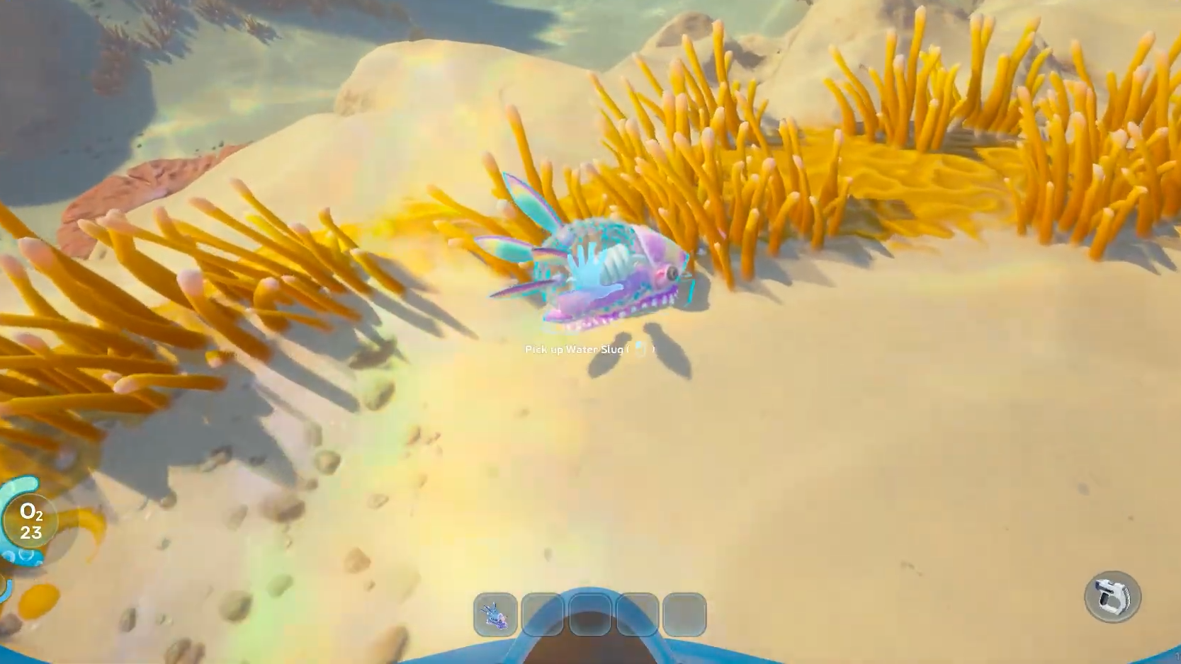 How to Craft Water in Subnautica 2 using Water Slugs
