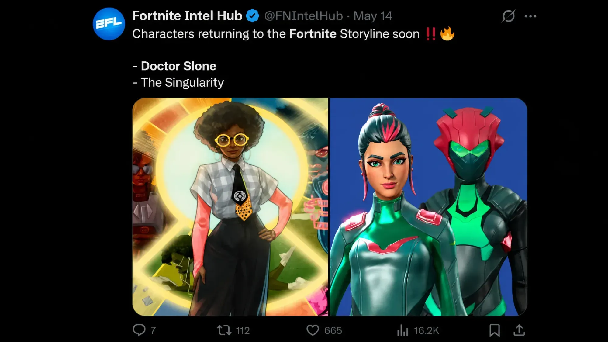 Fortnite Doctor Slone and Singularity