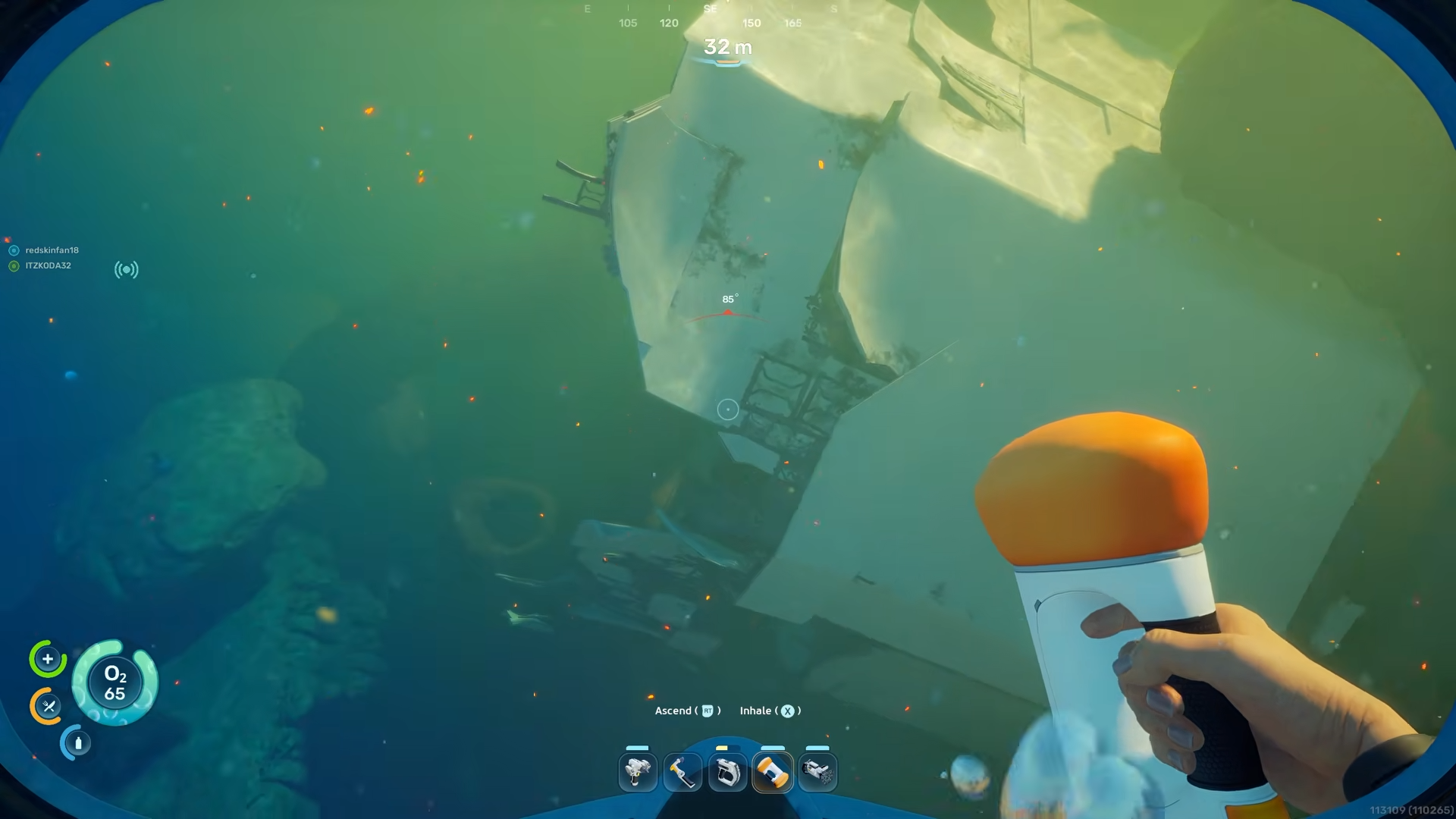 Subnautica 2: オタマジャクシのスケッチの場所と半円形の部屋 Subnautica 2: オタマジャクシのスケッチの場所と半円形の部屋
