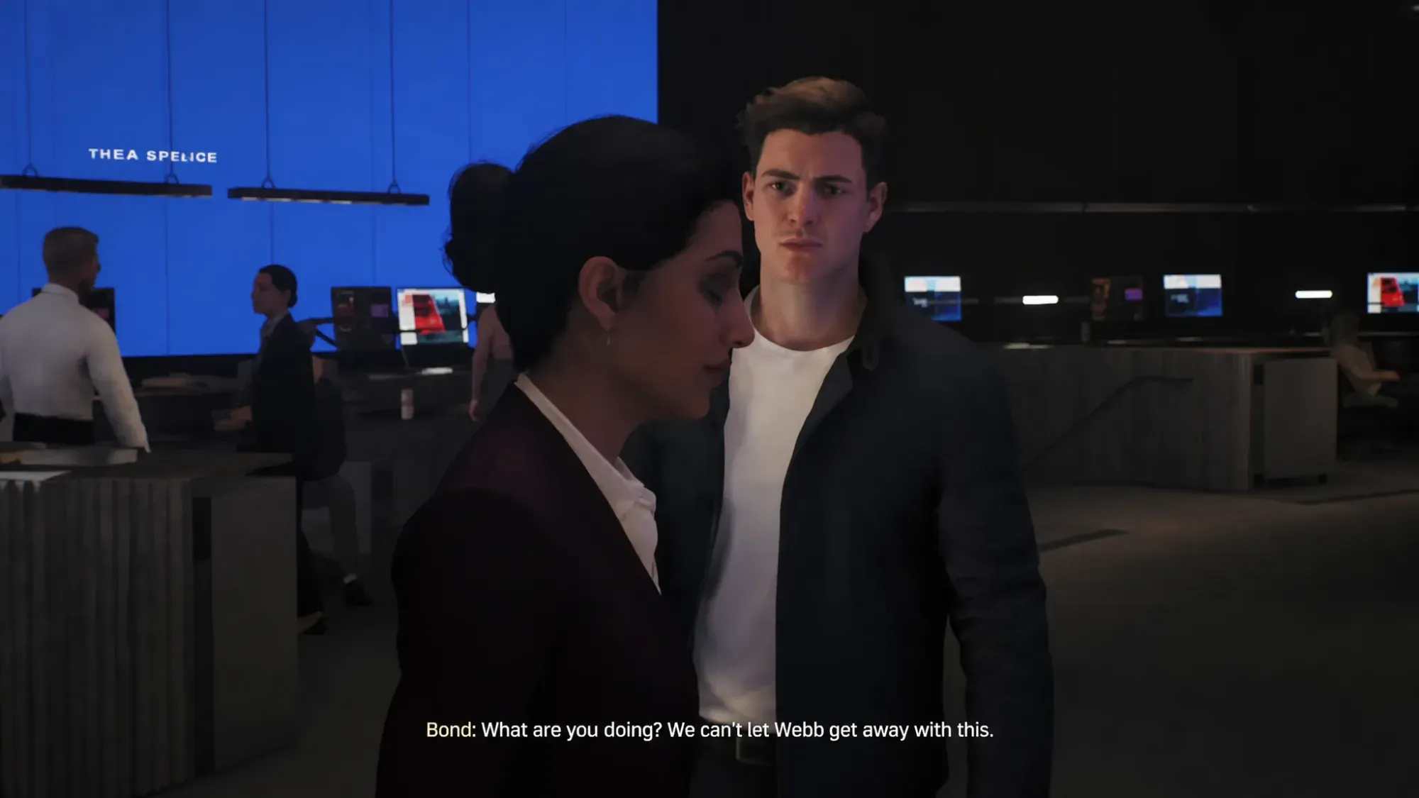 Bond is disappointed with M's decision (Image via IO Interactive || YouTube@BenGun)