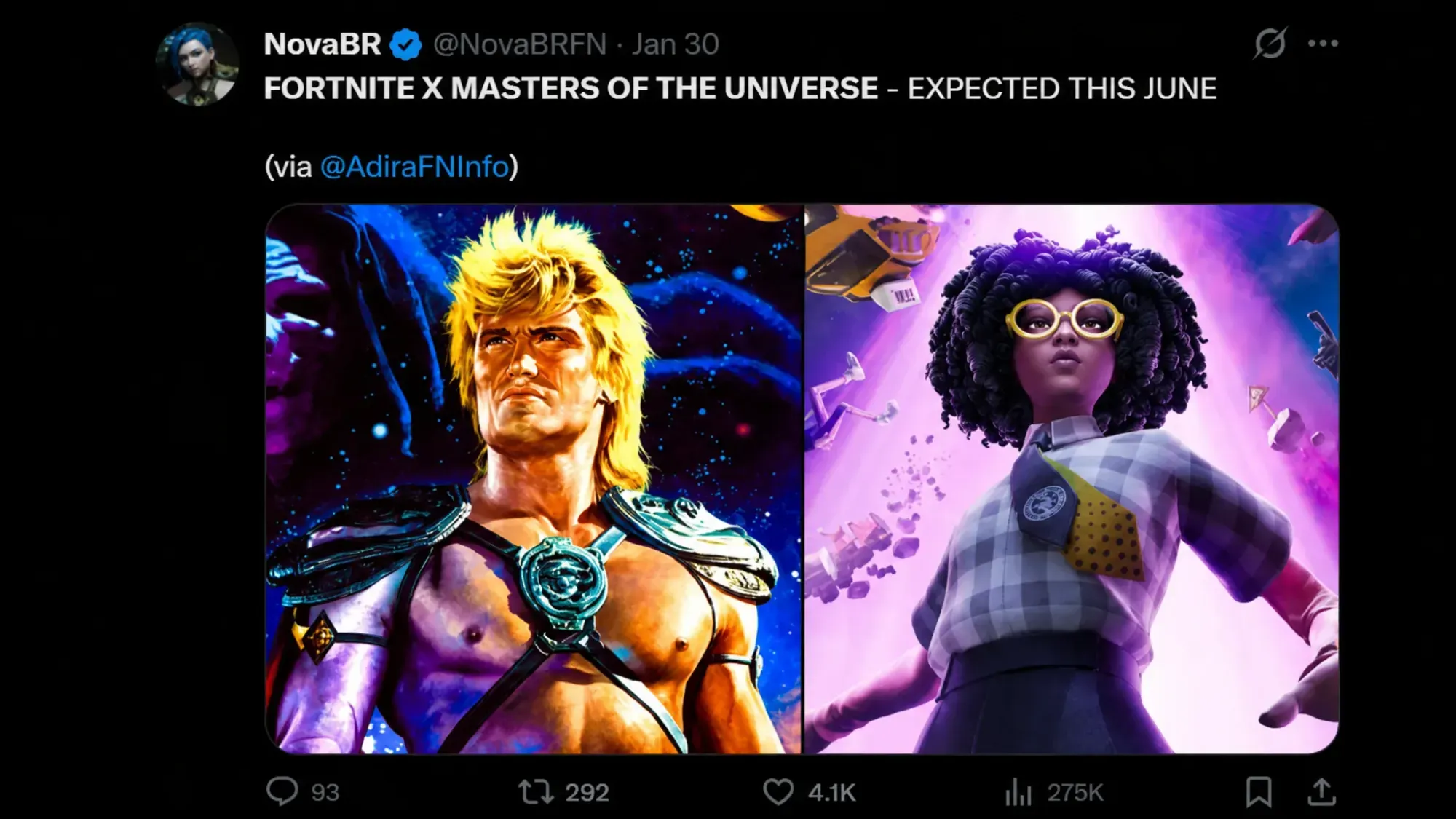 Fortnite Masters of the Universe Collab