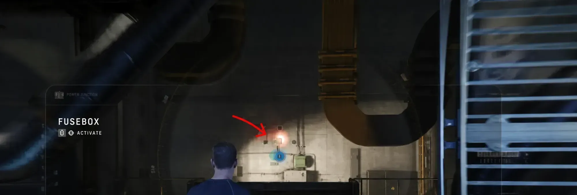 Overriding a turret to fire on Damien in the final stage